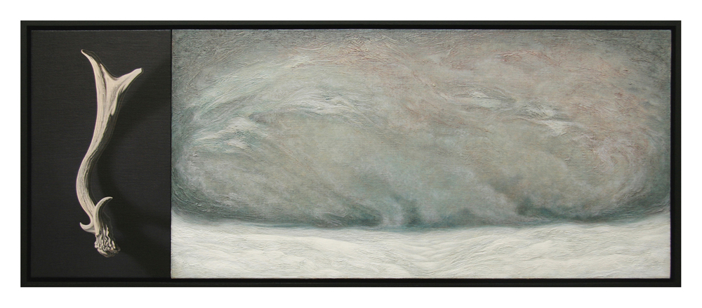 Refuge and Prospect #4, 8" x 46", Oil on Canvas, 2007
