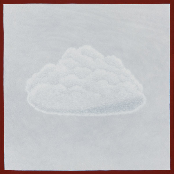 Anthonly Pessler - Cloud #15, Oil on Panel, 6" x 6", 2013