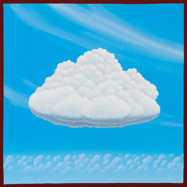 Anthonly Pessler - Cloud #17, Oil on Panel, 6" x 6", 2013